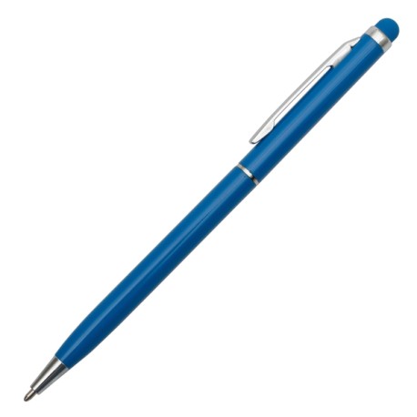 Długopis aluminiowy Touch Tip, jasnoniebieski R73408.28