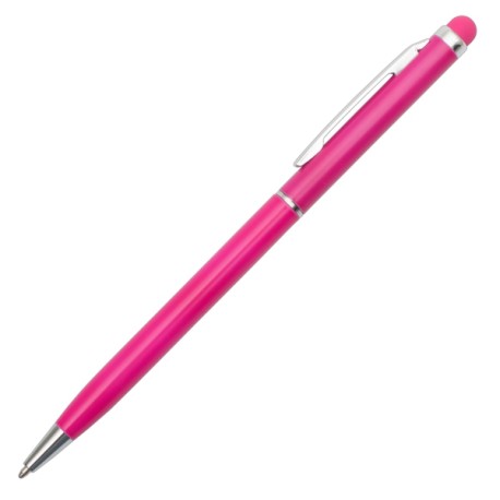 Długopis aluminiowy Touch Tip, magenta R73408.34