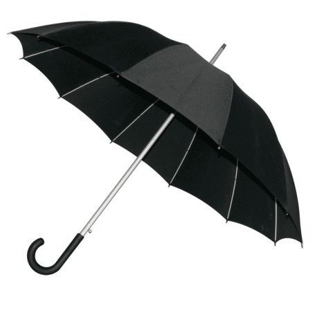 Elegancki parasol Basel, czarny R17950.02
