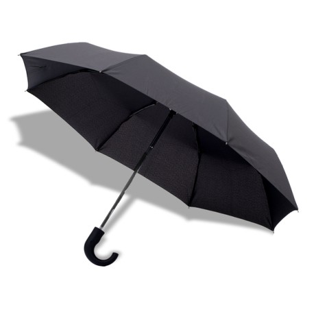 Składany parasol sztormowy Biel, czarny R07942.02