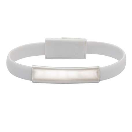 Bransoletka USB Bracelet, biały R50189.06