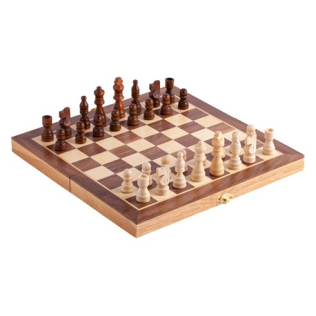 Drewniane szachy, brązowy R08854.10