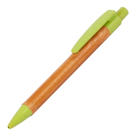 Długopis bambusowy Evora, zielony R73434.05