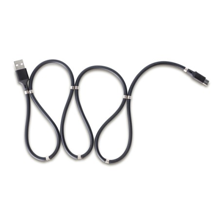 Kabel z magnesami Connect, czarny R50160.02