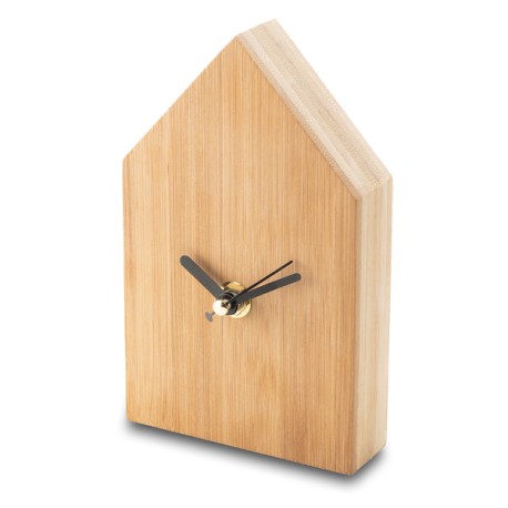 Zegar bambusowy La Casa, brązowy R22117.10