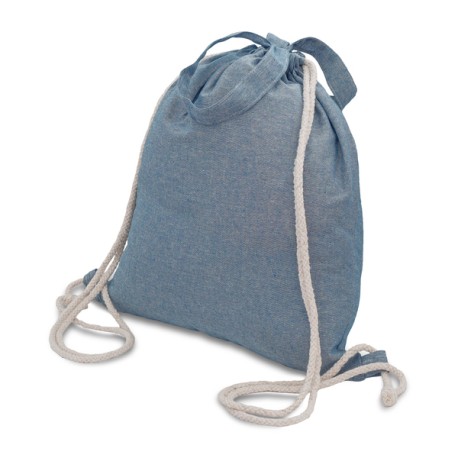 Plecak z bawełny Moti, niebieski R08574.04