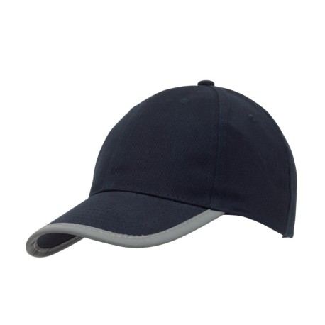 6-panelowa czapka DETECTION, niebieski 56-0702164