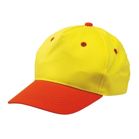 Dziecięca czapka baseballowa CALIMERO, pomarańczowy, żółty 56-0702125