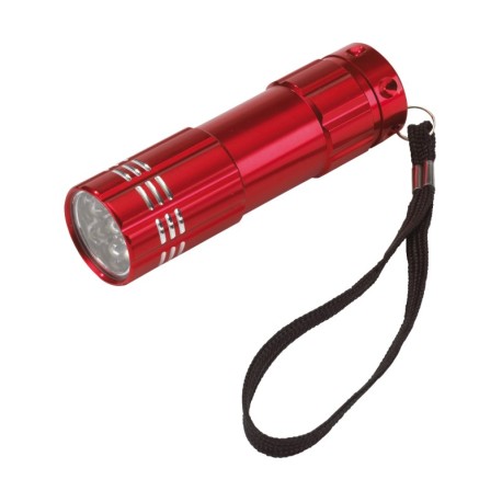Latarka LED POWERFUL, czerwony 56-0699908