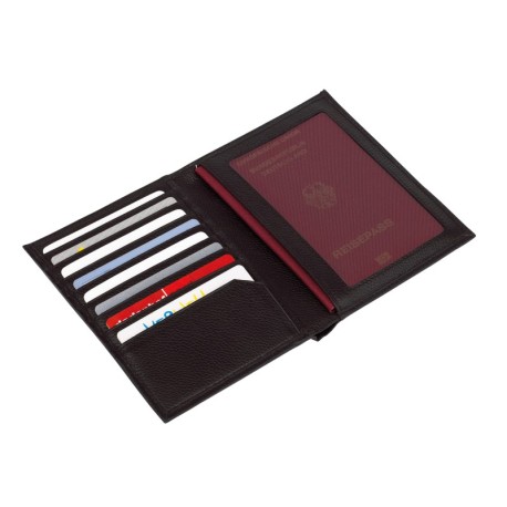 Etui na paszport VACATION, czarny 56-0404444