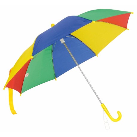 Parasol dziecięcy LOLLIPOP, czerwony, niebieski, zielony, żółty 56-0105009