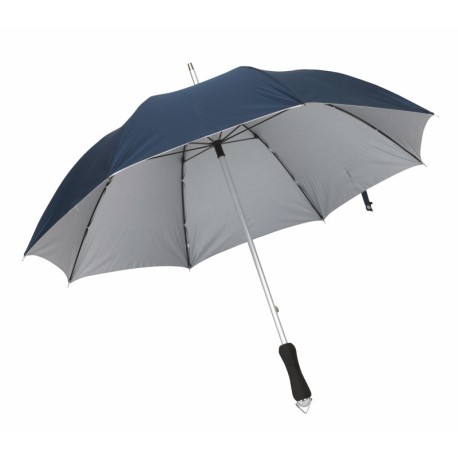Lekki parasol JOKER, granatowy, srebrny 56-0103180