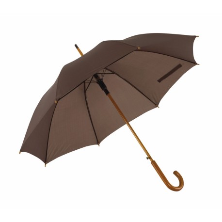 Automatyczny parasol TANGO, ciemnobrązowy 56-0103141