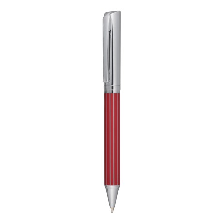 Metal długopis ADORNO, czerwony, srebrny 58-1100621