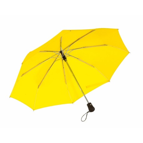Automatyczny, wiatroodporny, kieszonkowy parasol BORA, żółty 56-0101185