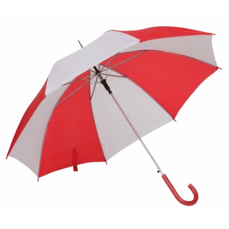 Automatyczny parasol DANCE, biały, czerwony 56-0103011