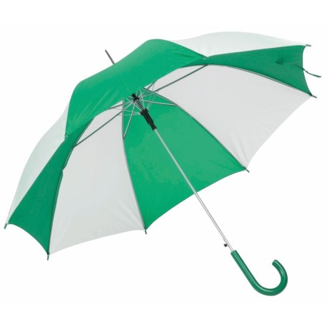 Automatyczny parasol DANCE, biały, zielony 56-0103013
