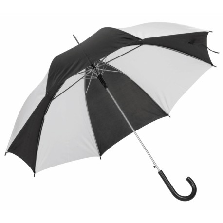 Automatyczny parasol DANCE, biały, czarny 56-0103014