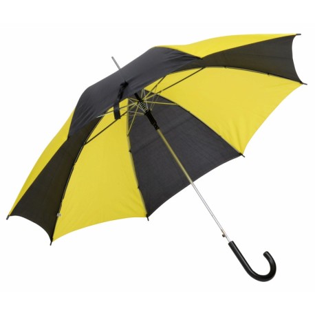 Automatyczny parasol DANCE, czarny, żółty 56-0103019