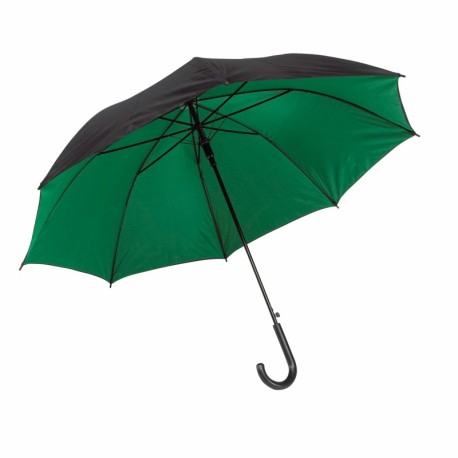 Parasol automatyczny DOUBLY, czarny, zielony 56-0103071