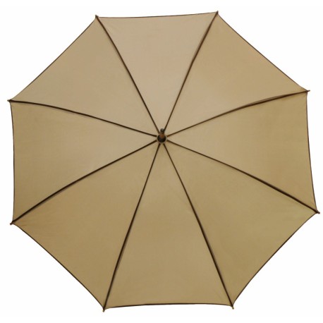 Automatyczny parasol WALTZ, beżowy, brązowy 56-0103094