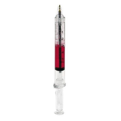 Długopis w formie strzykawki INJECTION, czerwony 56-1101172