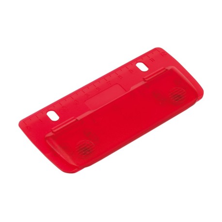 Mini dziurkacz PAGE, czerwony 56-1101734