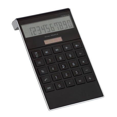 10-cyfrowy kalkulator DOTTY MATRIX, czarny 56-1104412
