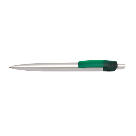 Długopis ART LINE, srebrny, zielony 56-1102048