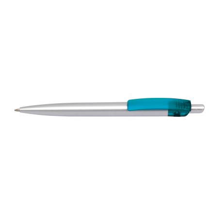 Długopis ART LINE, srebrny, turkusowy 56-1102049