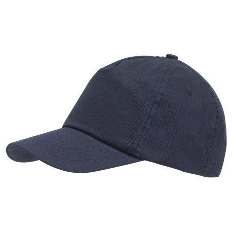 5-segmentowa czapka FAVOURITE, ciemnoniebieski 56-0702051