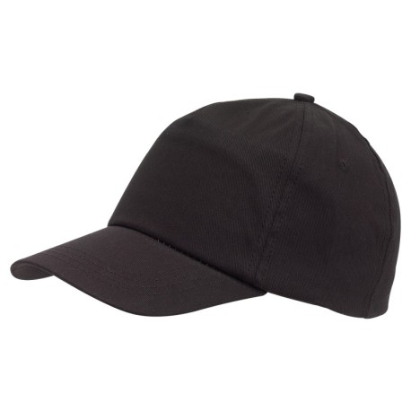 5-segmentowa czapka FAVOURITE, czarny 56-0702055