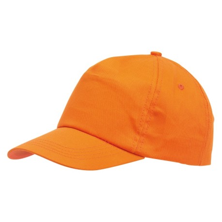 5-segmentowa czapka FAVOURITE, pomarańczowy 56-0702058
