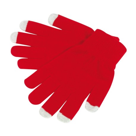 Rękawiczki dotykowe OPERATE, czerwony 56-0702412