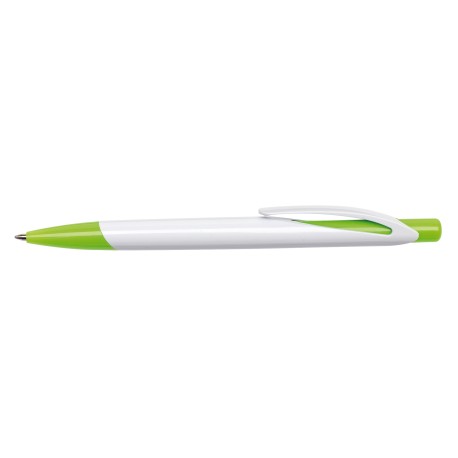 Długopis DAYTONA, biały, zielony 56-1102091