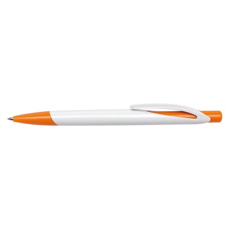 Długopis DAYTONA, biały, pomarańczowy 56-1102092
