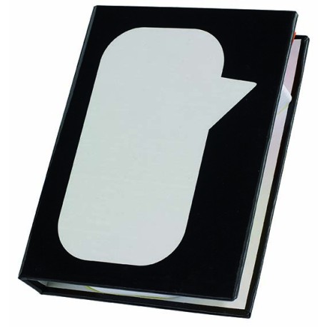 Pudełko na notatki SPEECH BUBBLE, czarny 56-1103047