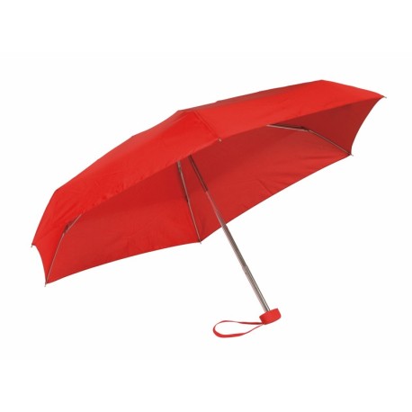 Lekki, super-mini parasol POCKET, czerwony 56-0101052