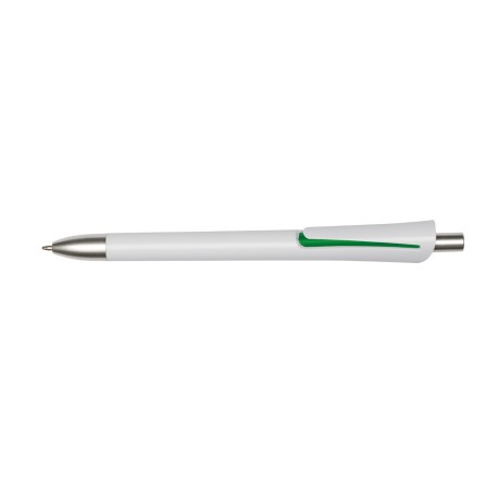 Długopis OREGON, biały, zielony 56-1102105