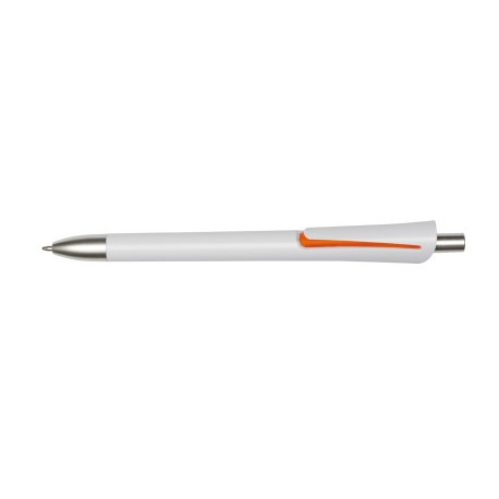 Długopis OREGON, biały, pomarańczowy 56-1102106
