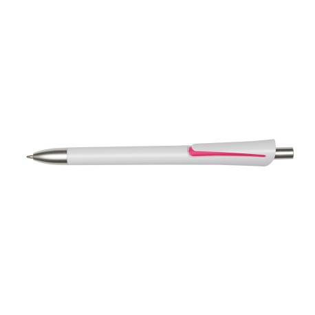 Długopis OREGON, biały, różowy 56-1102107