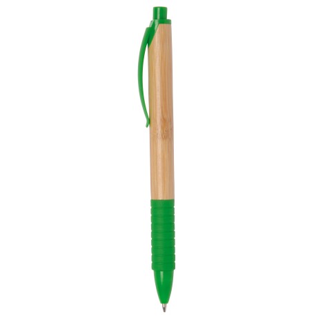 Długopis BAMBOO RUBBER, brązowy, zielony 56-1101541