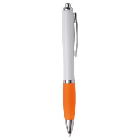 Długopis SWAY, biały, pomarańczowy 56-1102137