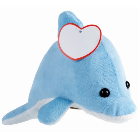 Pluszowy delfin OCEAN IDA, biały, niebieski 56-0502148