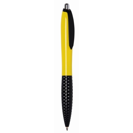 Długopis JUMP, czarny, żółty 56-1102162