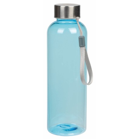 Plastikowa butelka PLAINLY, niebieski 56-0304243