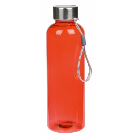 Plastikowa butelka PLAINLY, czerwony 56-0304244