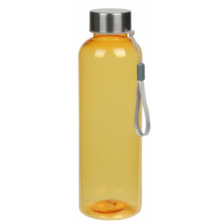 Plastikowa butelka PLAINLY, żółty 56-0304246