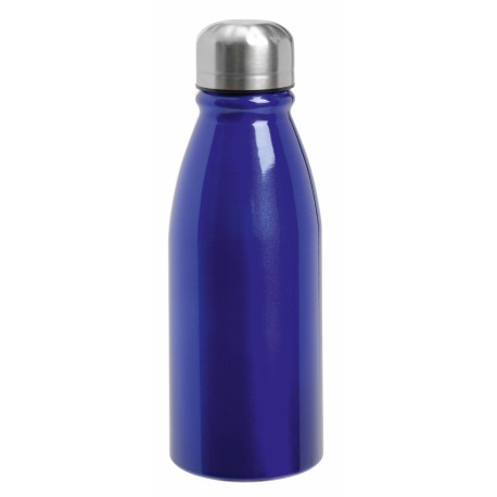 Aluminiowa butelka do picia FANCY, niebieski 56-0304282