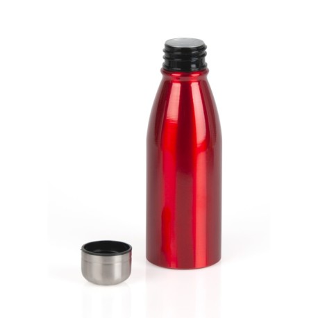 Aluminiowa butelka do picia FANCY, czerwony 56-0304283